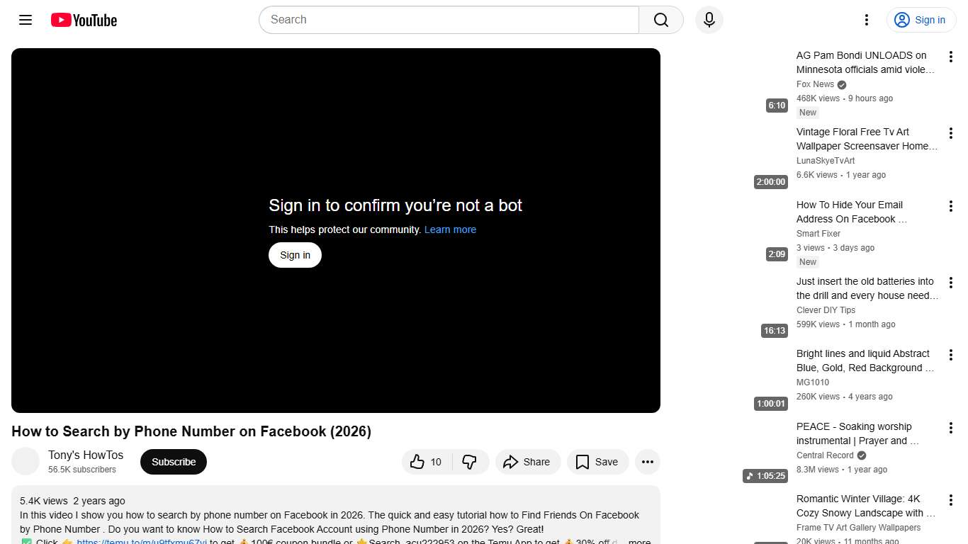 How to Search by Phone Number on Facebook (2026) - YouTube